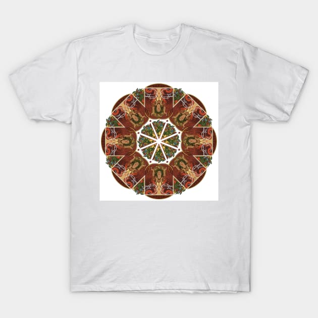 Art Nouveau Goddess T-Shirt by bensmall